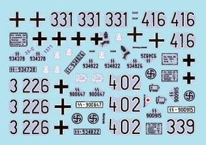 Star Decals 35-C1371 SdKfz 250 neu 2 SdKfz 250/1, SdKfz 250/3 et SdKfz 250/7 - Marquages ​​Waffen-SS 1/35 – immagine 3