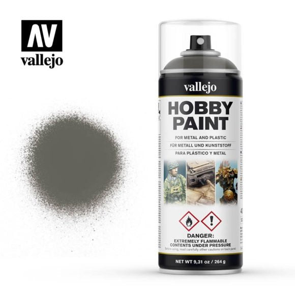 Vallejo 28006 AFV Color Gris de campagne allemand en spray 400 ml.