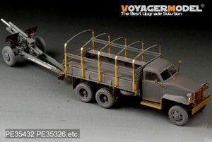 Maquette Voyager PE35432 Camion Studebaker US6 russe de la Seconde Guerre mondiale pour ITALERI 6499 / ICM 35511 1/35  – immagine 15