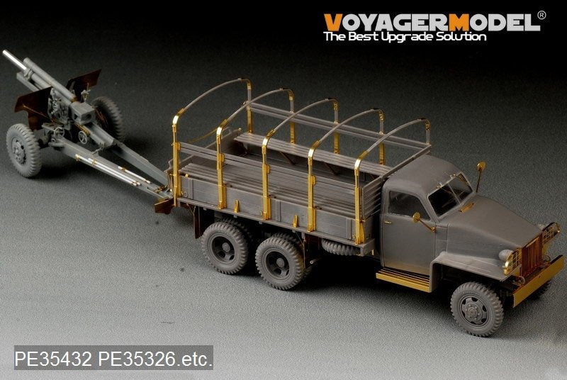 Maquette Voyager PE35432 Camion Studebaker US6 russe de la Seconde Guerre mondiale pour ITALERI 6499 / ICM 35511 1/35  – immagine 15
