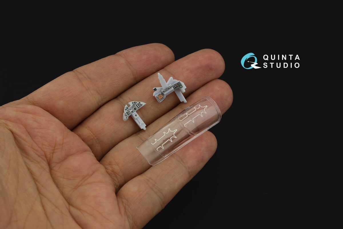 Intérieur imprimé en 3D et coloré sur papier décalcomanie Quinta Studio QD72095 Blackburn Buccaneer S.2C (Airfix) 1/72  – immagine 11