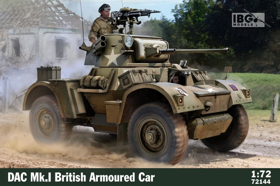IBG 72144 Voiture blindée britannique Daimler Mk.I 1/72
