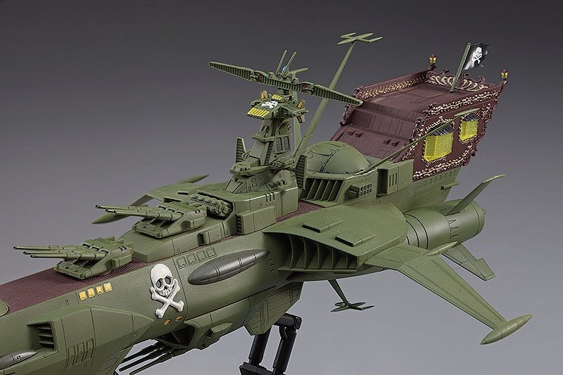 Hasegawa 64724 Cuirassé pirate de l&amp;#39;espace Arcadia, premier vaisseau, Dimension Voyage, échelle 1/72  – image 3