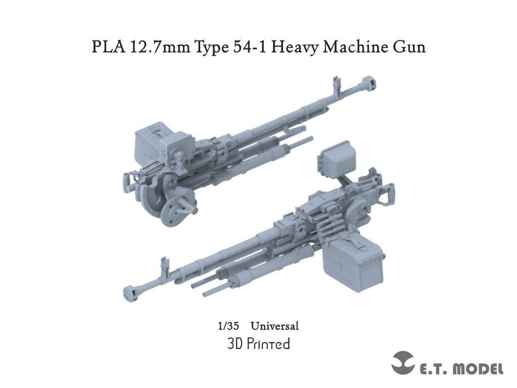 Maquette ET P35-257 PLA 12,7 mm Mitrailleuse lourde Type 54-1 (Impression 3D) 1/35