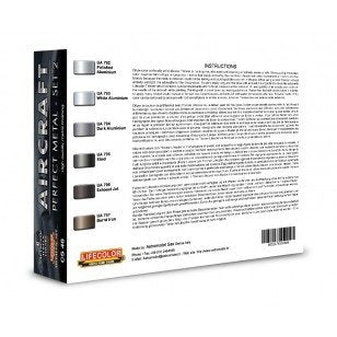 Lifecolor CS48 Acrylic paint set Aircraft 6x22ml – zdjęcie 2