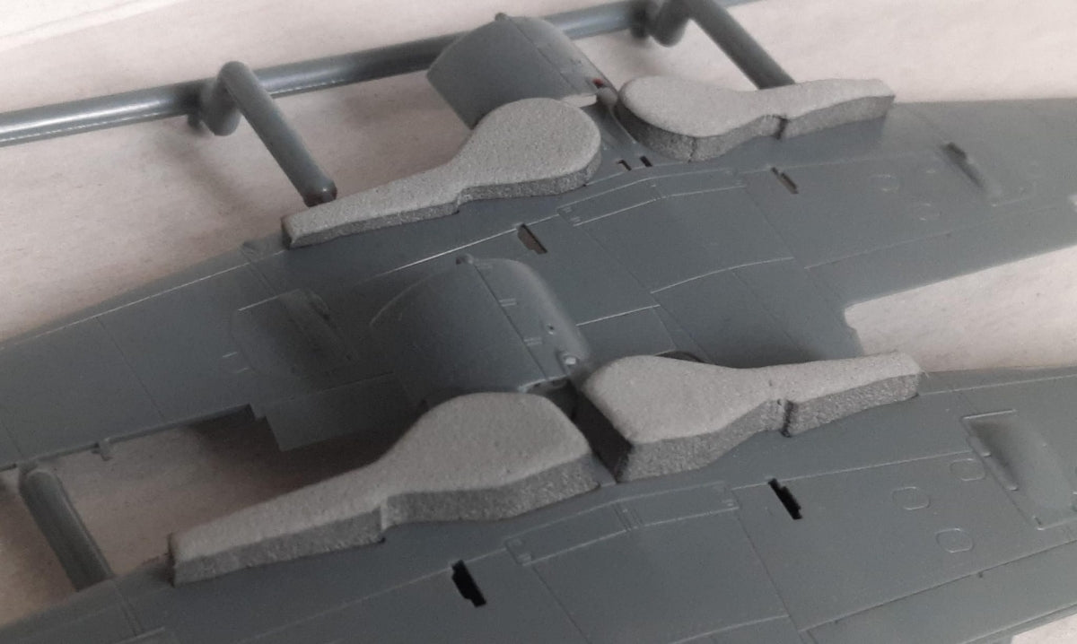 Omask 77201 Bouchons de puits de train d&amp;#39;atterrissage Fw 190 A-5 + A-8/F (pour Eduard) 1/72 – immagine 3