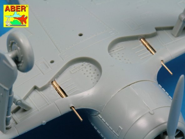 Aber A72004 Armement pour chasseur allemand Fw-190 A2-A6 (1/72) – image 10