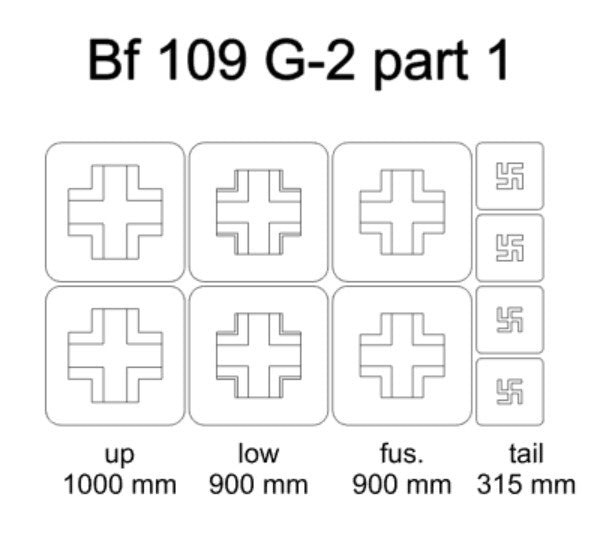 Omask 24009 Bf 109 G-2 partie 1 1/48