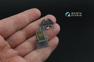 Intérieur imprimé en 3D et coloré sur papier décalcomanie Quinta Studio QD48503 Typhoon Mk.Ib (fin de production) (Hasegawa/Italeri) 1/48  – image 8
