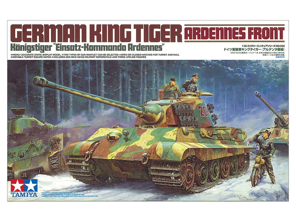 Tamiya 35252 King Tiger allemand (Front des Ardennes) (1/35) – Bild 2