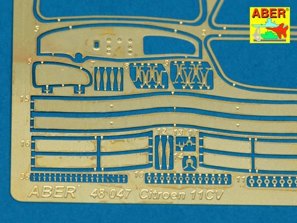 Aber 48047 Citroën Traction 11 CV Voiture de service (1/48) – image 4