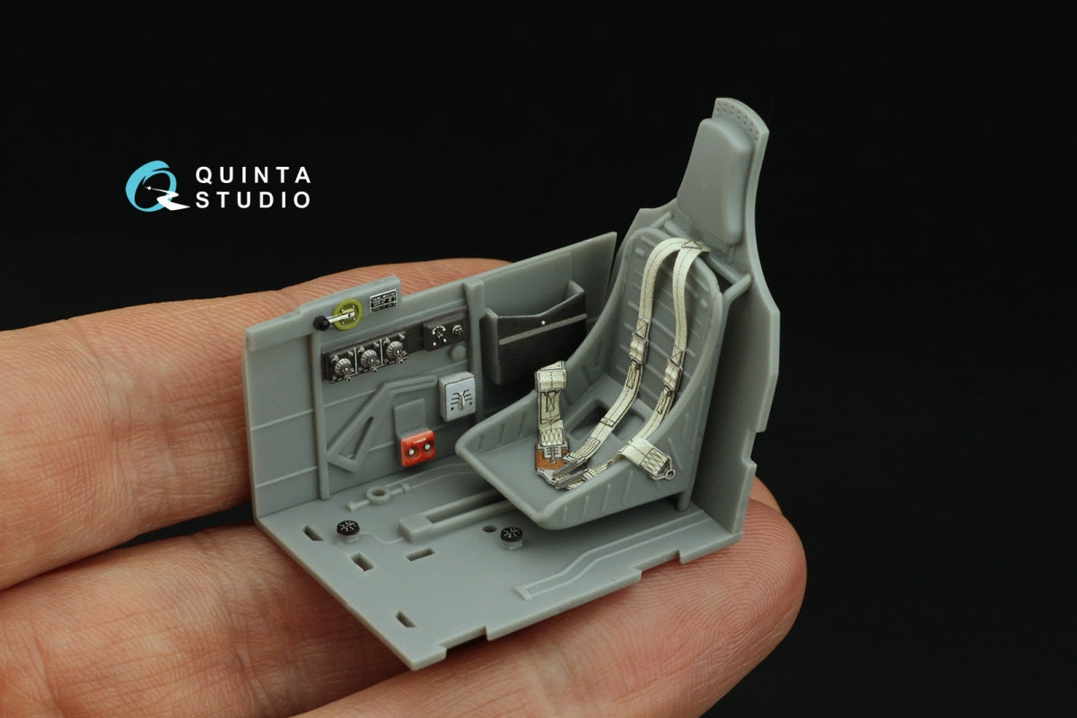 Intérieur coloré imprimé en 3D sur papier décalcomanie Quinta Studio QD32214 P-40M WarHawk (Trumpeter) 1/32 – image 6