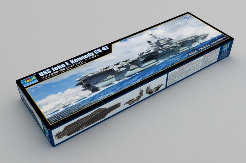 Trumpeter 06716 USS John F. Kennedy CV-67 1/700 – image 2