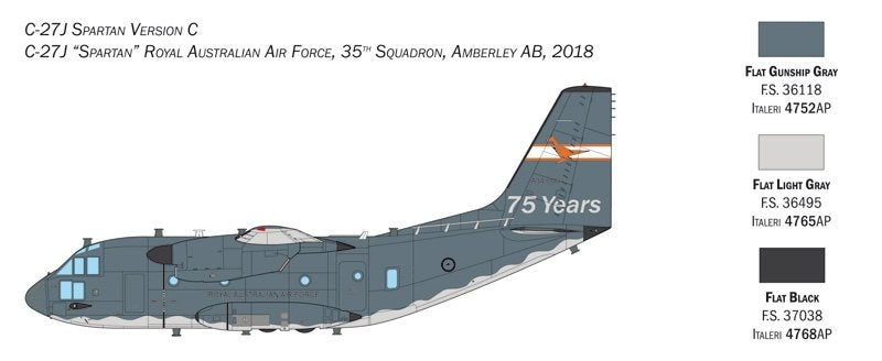 Italeri 1450 C-27J SPARTAN / G.222 1/72 – Bild 3