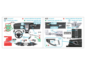 Intérieur imprimé en 3D et coloré sur papier décalcomanie Quinta Studio QD24008 Honda NSX NA1 version japonaise (Tamiya) 1/24 – image 2