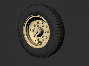 Panzer Art RE35-593 Roues de route Rolls-Royce AC (Dunlop) 1/35