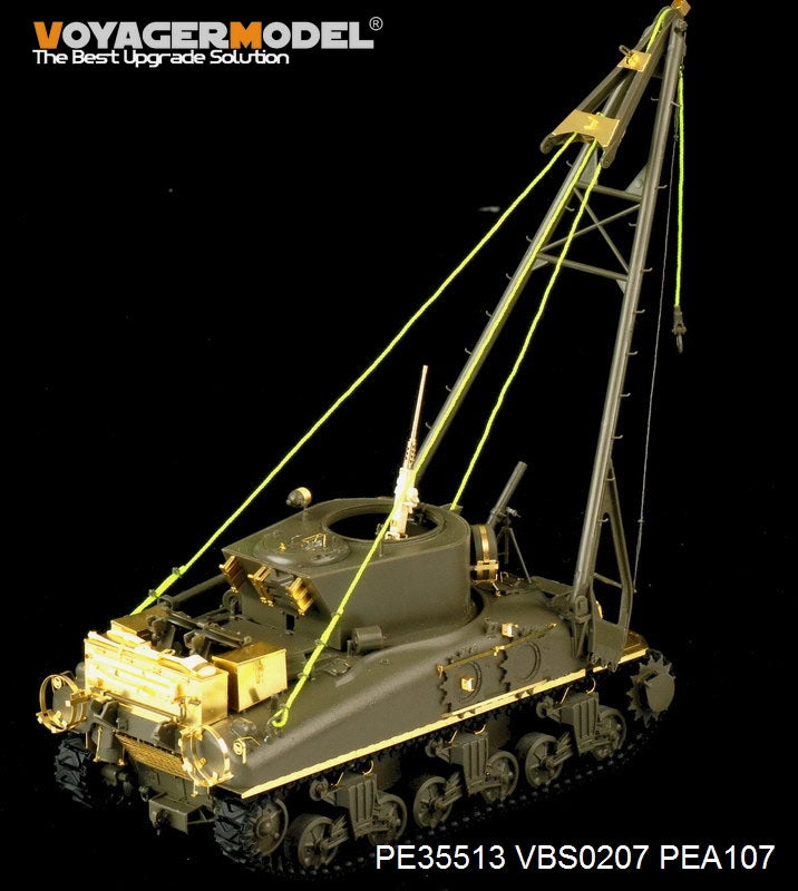 Véhicule de dépannage de char américain M32B1 de la Seconde Guerre mondiale, modèle Voyager PE35513, pour TASCA 35026, échelle 1/35 – immagine 15