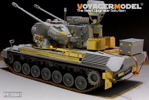 Maquette Voyager PE35841 Gepard A2 SPAAG allemand moderne de base pour TAKOM 2044 au 1/35 – image 11