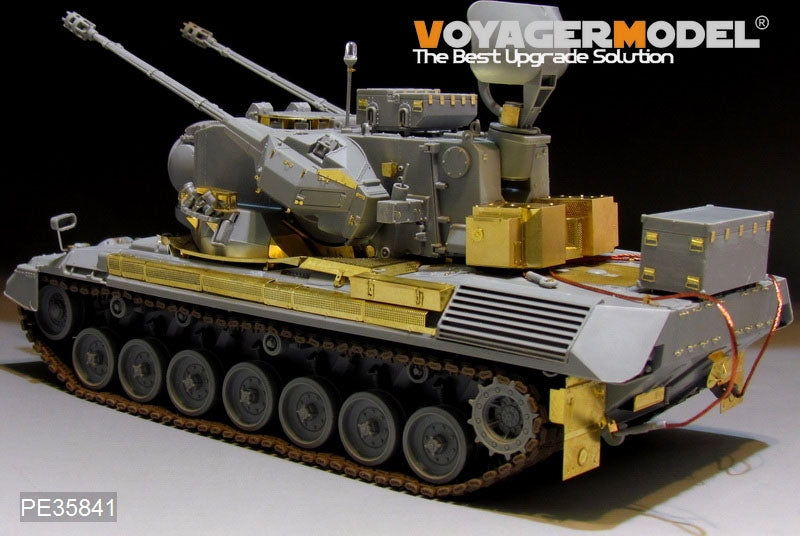 Maquette Voyager PE35841 Gepard A2 SPAAG allemand moderne de base pour TAKOM 2044 au 1/35 – image 11