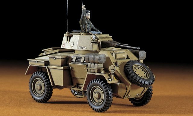 Hasegawa MT25 VOITURE BLINDÉE HUMBER Mk.II (1/72) – Bild 2