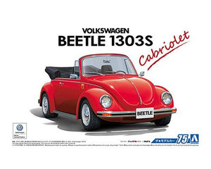 Aoshima 05572 VOLKSWAGEN 15ADK Coccinelle 1303S Cabriolet &amp;#39;75 1/24