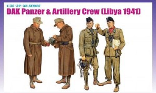 Dragon 6693 DAK Panzer Artillery Crew (Libye 1941) (1/35)