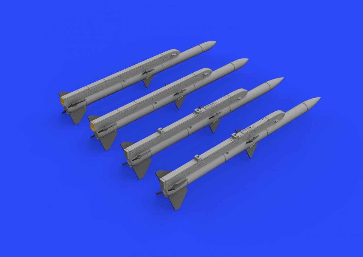 Eduard 672220 AIM-120A/B AMRAAM 1/72 – immagine 3