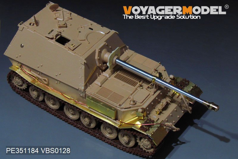 Kit d&amp;#39;amélioration pour chasseur de chars allemand Sd.Kfz.184 Ferdinand de la Seconde Guerre mondiale, Voyager Model PE351184 (pour AMUSING HOBBY 35A044), échelle 1/35 – immagine 6