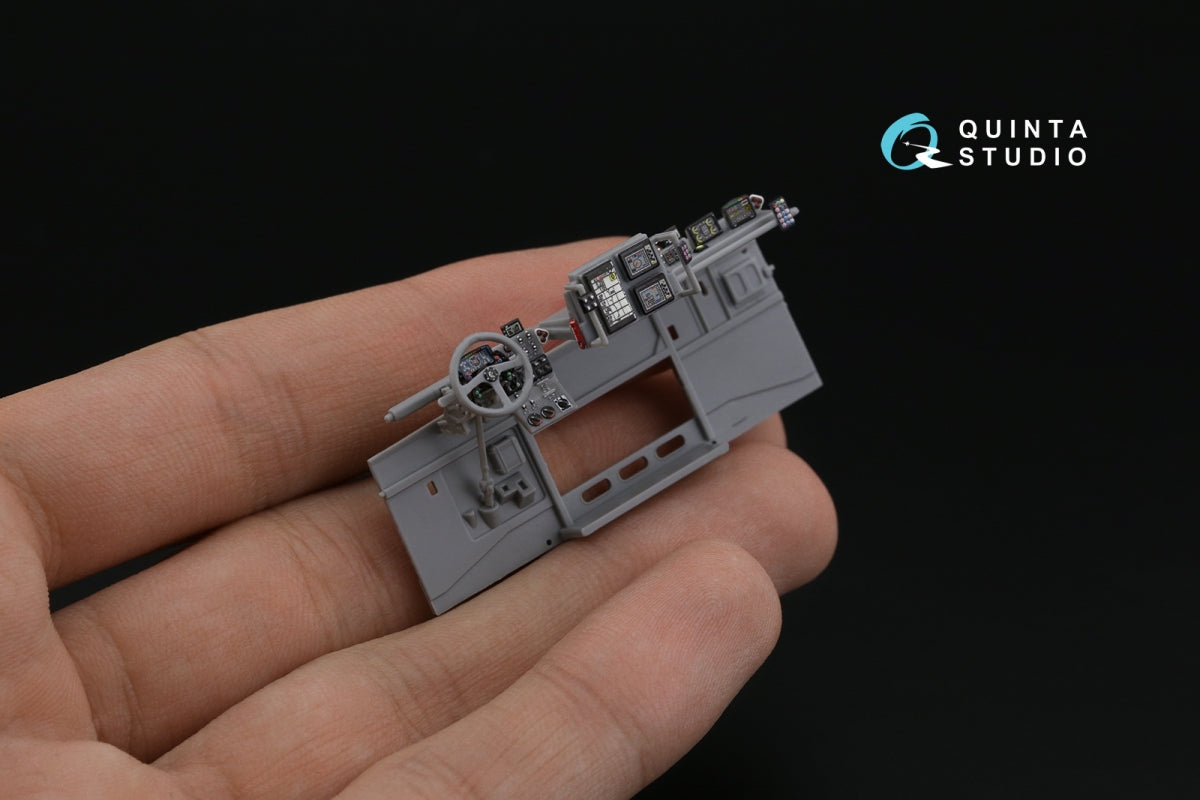 Quinta Studio QD43001 KAMAZ-43509 Intérieur coloré imprimé en 3D sur papier décalque (Zvezda) 1/43 – imagen 10