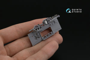 Quinta Studio QD43001 KAMAZ-43509 Intérieur coloré imprimé en 3D sur papier décalque (Zvezda) 1/43 – imagen 10