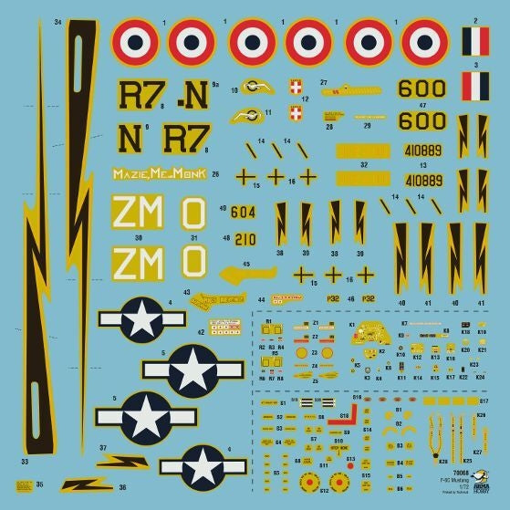 Arma Hobby 70068 F-6C Mustang 1/72 – zdjęcie 6