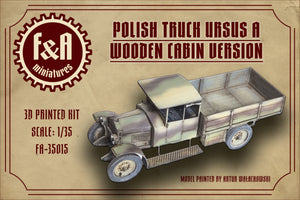 F&amp;amp;A Miniatures FA-35015 Ursus Cabine en bois 1/35
