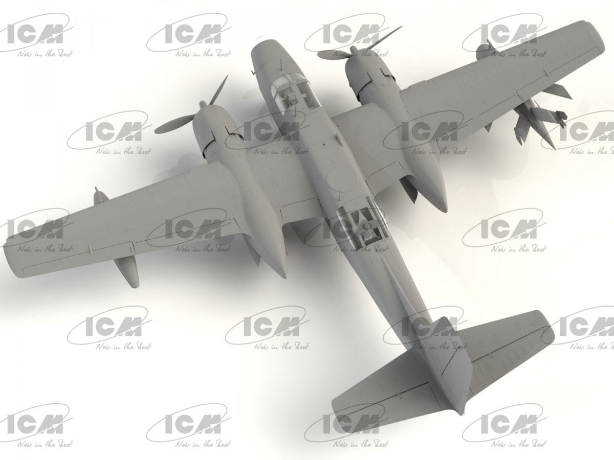 ICM 48289 Jig Dog JD-1D Invader avec drone KDA-1 1/48 – image 5