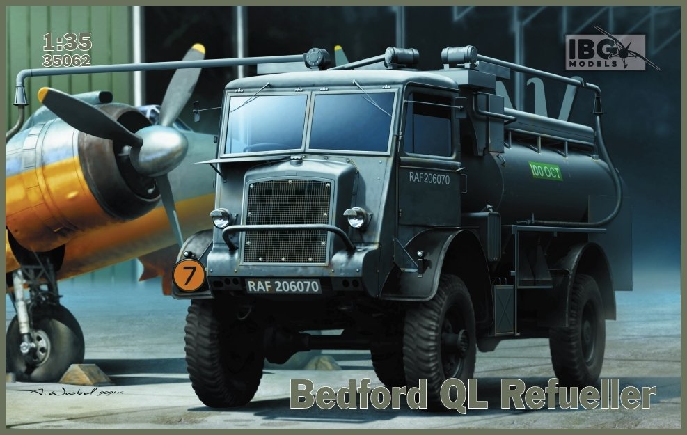 IBG 35062 Camion-citerne Bedford QL 1/35