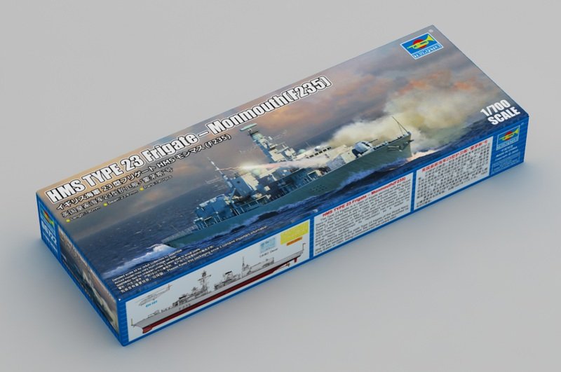 Trumpeter 06722 Frégate HMS TYPE 23 – Monmouth (F235) 1/700 – immagine 2