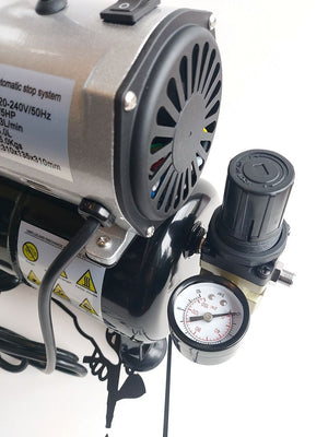Compresseur sans huile Fine Art FA-20T 3 l avec filtre et réducteur Premium Line (S5000)  – imagen 3