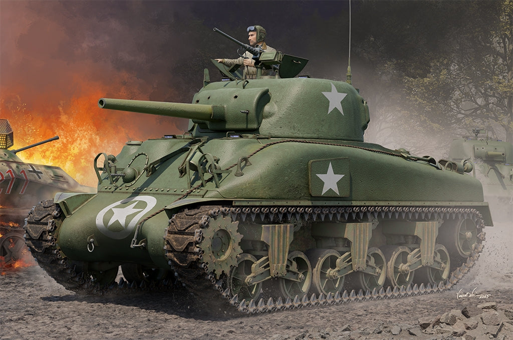 J'adore le kit 61617 M4A1 Char moyen - Version tardive 1/16