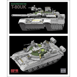 Maquette Rye Field 5115 Char de combat principal russe T-80UK au 1/35 – image 3