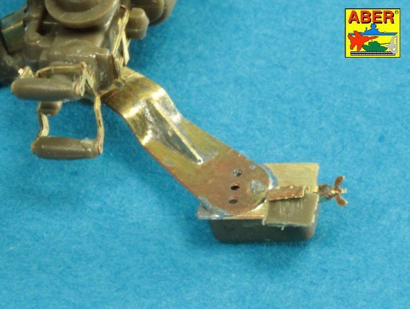 Canon Aber 35L-114 pour mitrailleuse lourde russe de 12,7 mm DShK, version Seconde Guerre mondiale (JS-2 ; JS-3 ; JSU-152) (1/35) – image 16