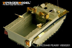 Maquette Voyager PE35448 WWII US LVT-4 Water Buffalo Landing Vehicle Chenillé de base pour AFV CLUB 35205 1/35  – immagine 8