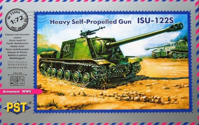 PST 72006 Canon d'assaut automoteur ISU-122S 1/72