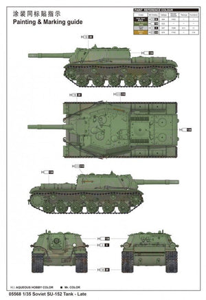 Trumpeter 05568 SU-152 soviétique tardif (1/35) – Bild 2