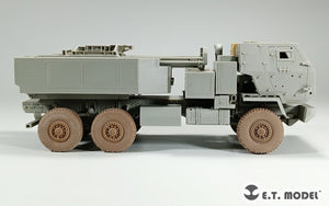 ET Model P35-127 Système de roquettes d&amp;#39;artillerie à haute mobilité américain M142 (HIMARS) Roues affaissées pour maquette Trumpeter 1/35 – image 7