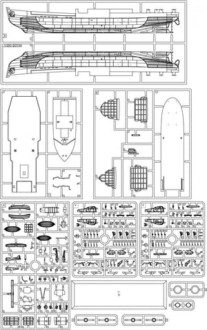 Pontos 25001R1 SOYA Navire d&amp;#39;observation antarctique 3e Corps 1/250 – image 10