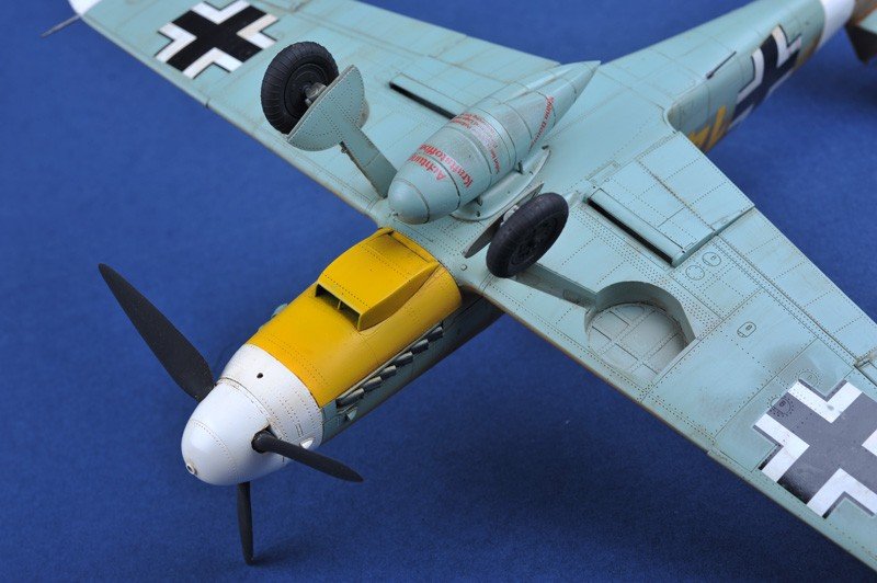 Trumpeter 02293 Messerschmitt Bf 109F-4/Trop 1/32 – imagen 18