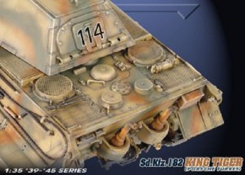 Dragon 6189 SD. Kfz. 182 King Tiger (Tourelle Porsche) (1/35) – immagine 5
