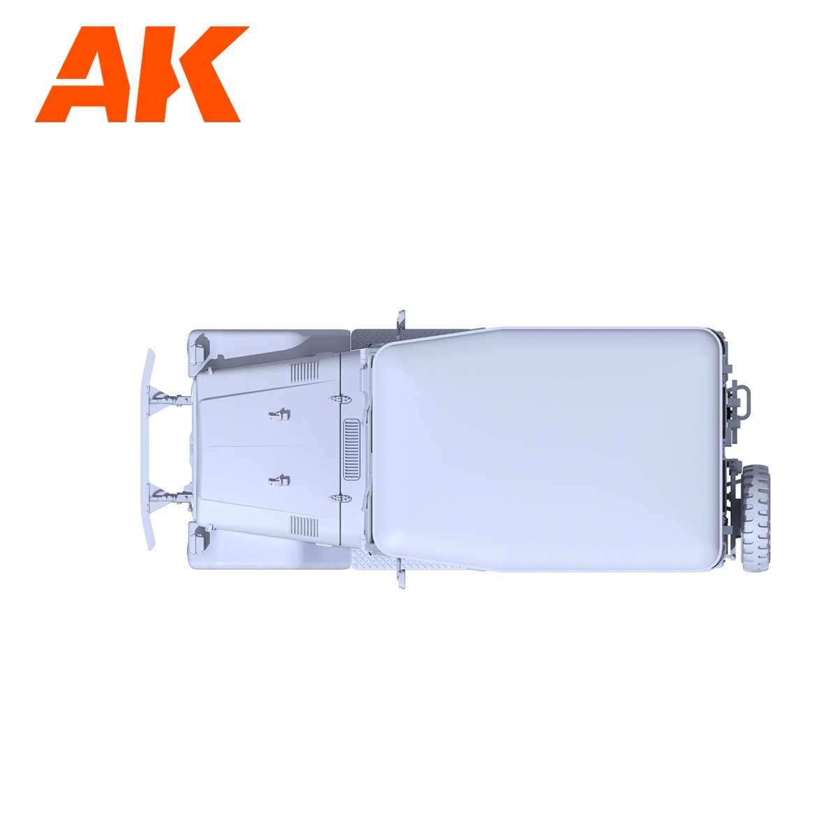 AK Interactive AK35001 FJ43 SUV AVEC TOIT RIGIDE 1/35 – Bild 10