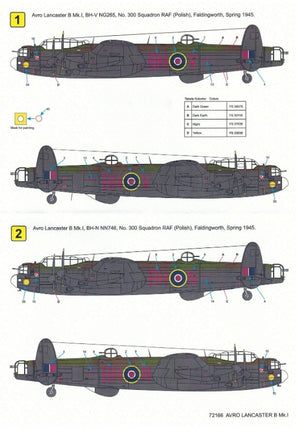 Techmod 72166 Avro Lancaster B Mk. I 1/72  – immagine 3