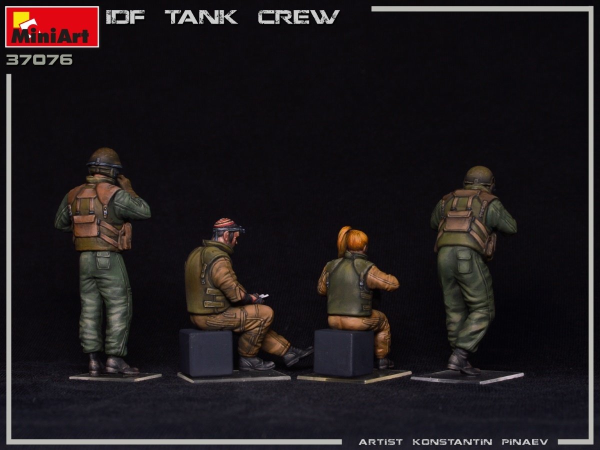 MiniArt 37076 Équipage de char de l&amp;#39;IDF 1/35 – immagine 3