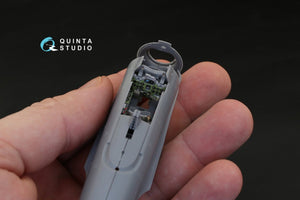 Intérieur imprimé en 3D et coloré sur papier décalcomanie Quinta Studio QD48123 A6M3 (pour kit Tamiya) 1/48 – image 3